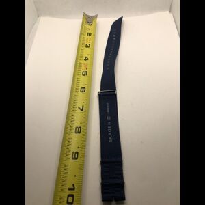 Skagen Watch Parts One Piece Band No Clasp Blue SKB6042 Cloth 20mm PY232